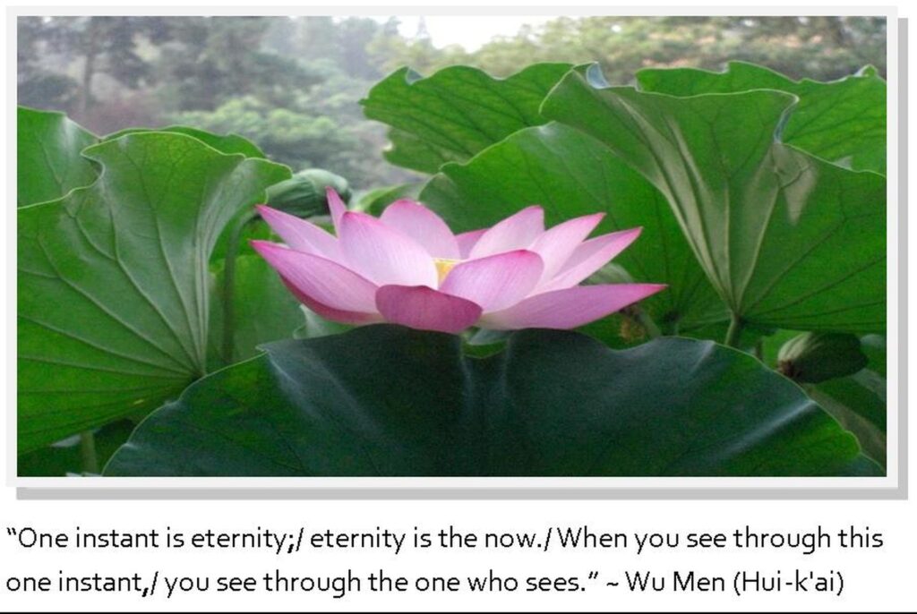 One Instant Is Eternity