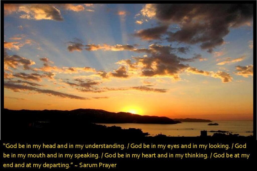 Sarum Prayer
